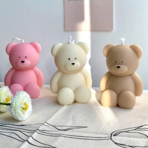 Scented mini bear candle..