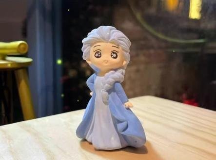 3D Frozen Girl Candle | 3D Princess Doll Aromatherapy Candle for Kids' Birthdays and Weddings