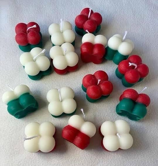 Christmas Bubble Scented Candle