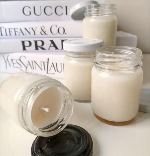 Scented Mini Glass Jar Candle