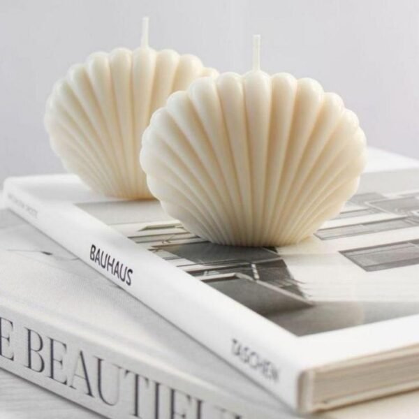 Shell Shape Scented Candles - Buy One Get One Free Offer for Home Decor