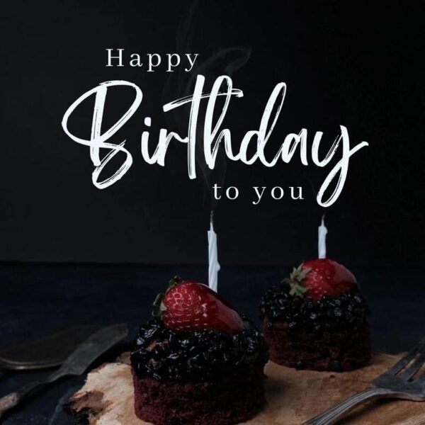 Set of 10 Birthday Cards with Cake and Candle Design - Blank Inside for Personal Messages