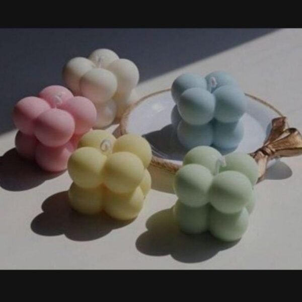 pack of 5 mini scented bubble candle / Bubble Candle birthday gift home decor idea party gift Mini Bubble Candle